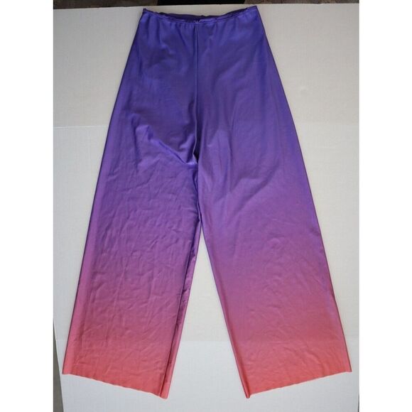 Baobab Revolve Women's Sz Small Sunset Purple/Pink Ombré Olivia Pants - Picture 1 of 7